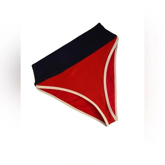 BEACH RIOT Emmy Colorblock Bikini Bottom - Picture 7 of 8